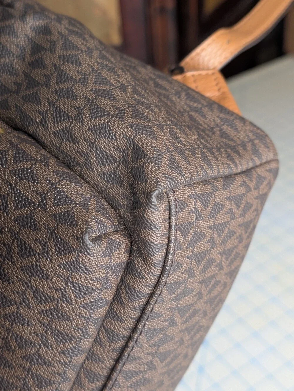 Michael Kors Erin Medium Signature Logo Backpack